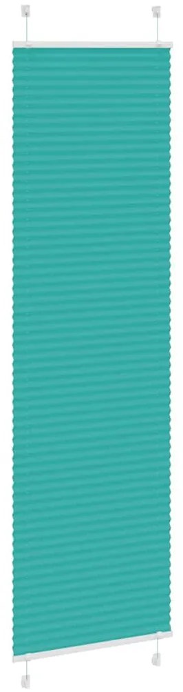 pliszírozott redőny Benzinzöld 60x200 cm szövetszélesség