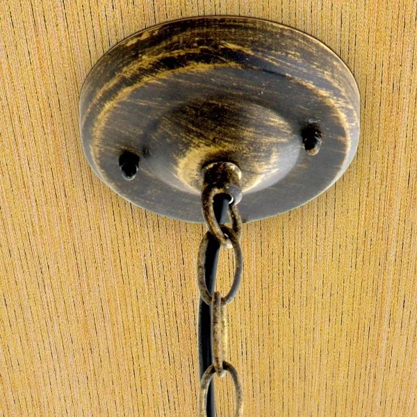 Orion - Kültéri függeszték TAVERNA 1xE27/60W/230V IP23 bronz/patina