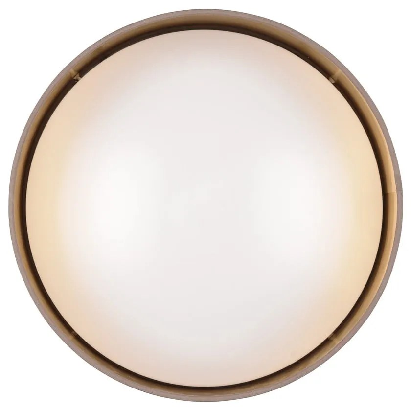 Világosbarna LED mennyezeti lámpa ø 30 cm Locarno – Reality