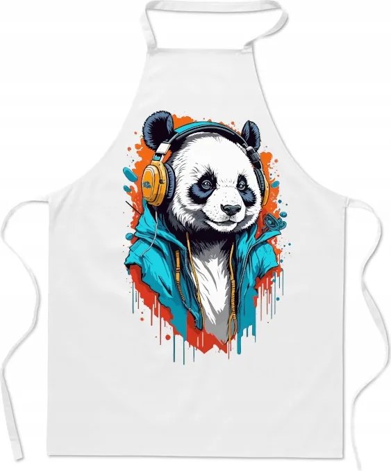 Konyhai kötény Panda Színes Divatos Nyomtatás Ajándék