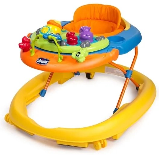 Chicco - Babajáróka WALKY TALKY 2xAA sárga/kék