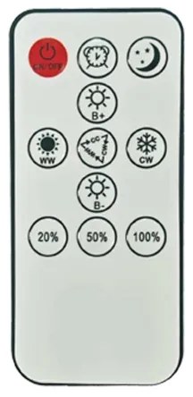 Brilagi - Fényerőszabályozható LED lámpatest ULTRA SLIM LED/24W/230V Ø 42 cm fehér + távirányító