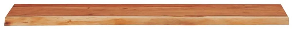 tömör akácfa téglalap alakú fali polc 70 x 20 x 3,8 cm