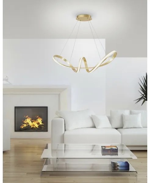 Paul Neuhaus 8292-12 - LED Dimmelhető csillár zsinóron MELINDA LED/38W/230V