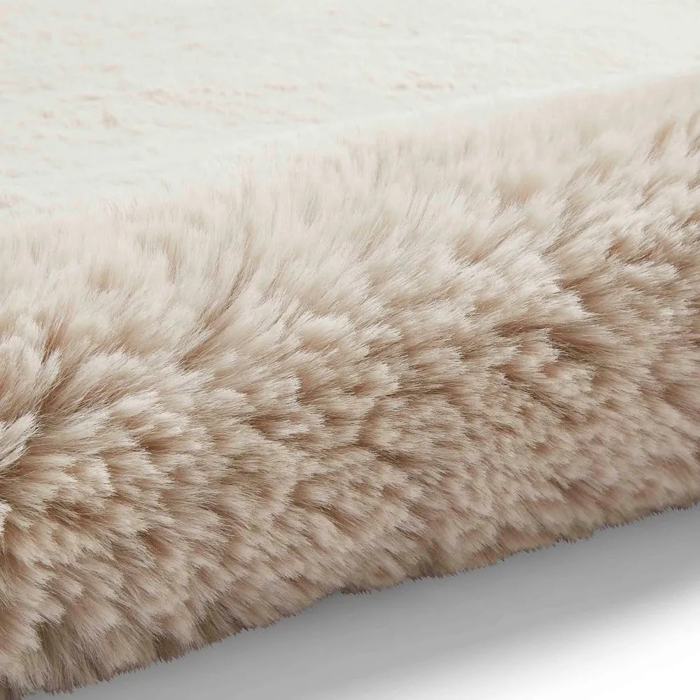Krémszínű szőnyeg 60x120 cm Super Teddy – Think Rugs