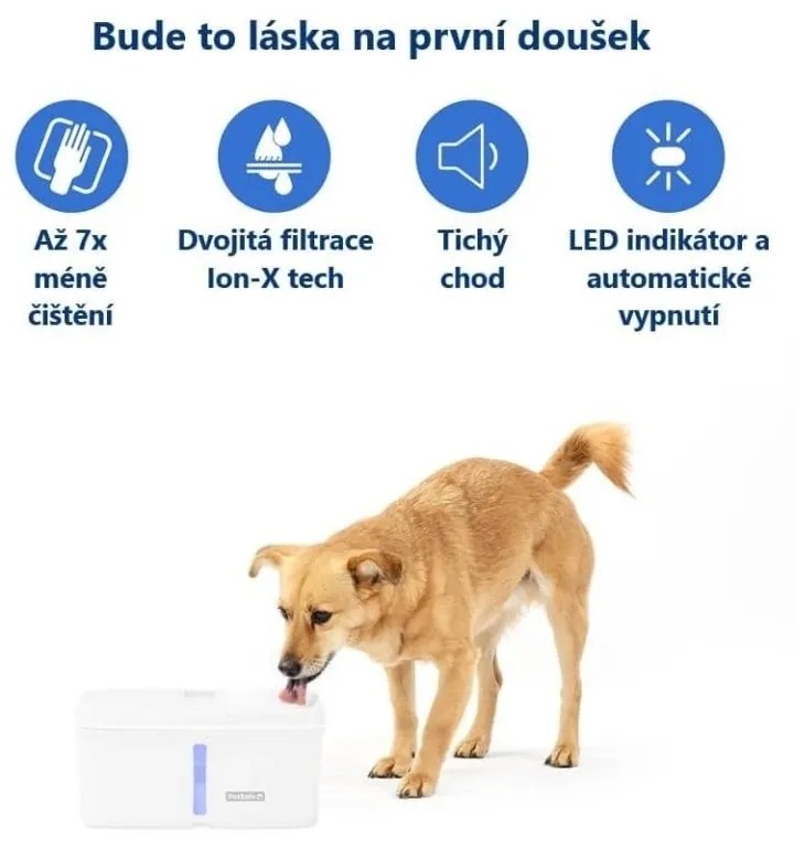 PetSafe® Viva™ szökőkút 4,1 literes