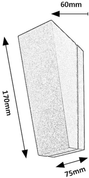 Rabalux 77065 - LED Kültéri fali lámpa TEMSE LED/3W/230V IP65 antracit