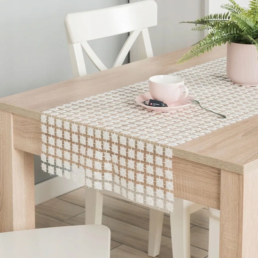 Mg Gipszkarton Futófelület Gipsz Fehér fényes Négyzetek 40x140cm