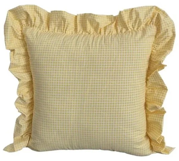 Pamut párnahuzat 45x45 cm Ruffled – Mila Home