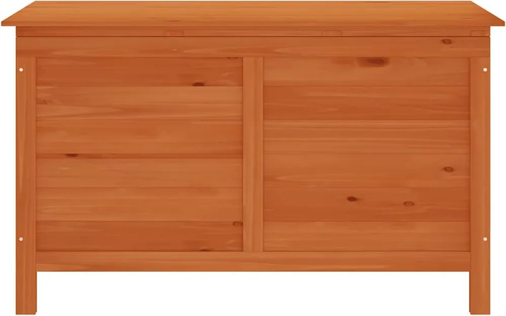 vidaXL tömör fenyőfa kerti tárolóláda 99x49,5x58,5 cm