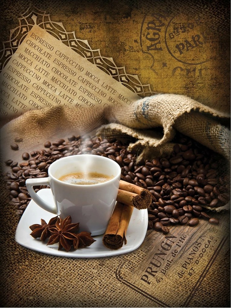 Fotótapéta konyha kávé fotótapéta 184 x 254