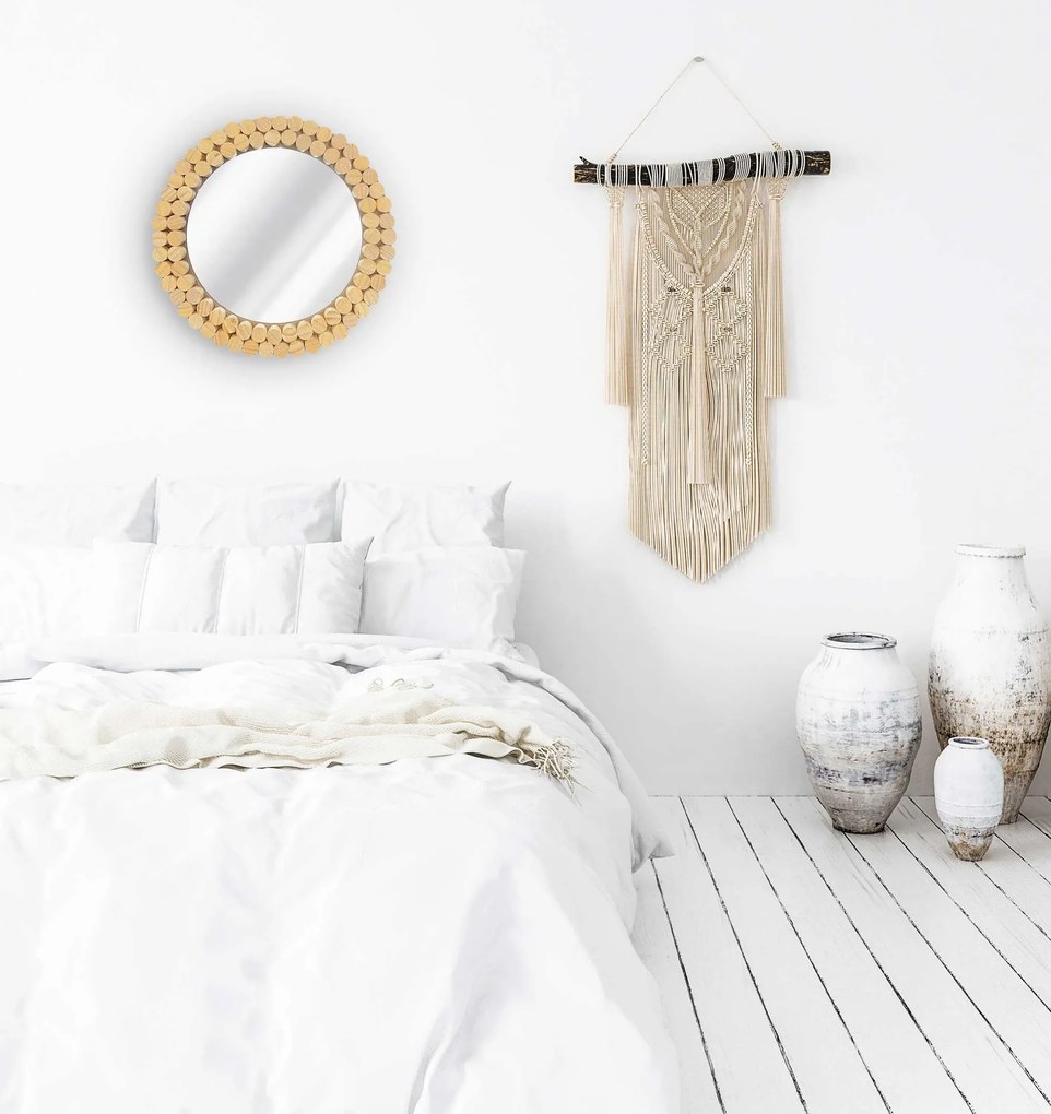 Boho fali tükör 36CM KLNA-MR01