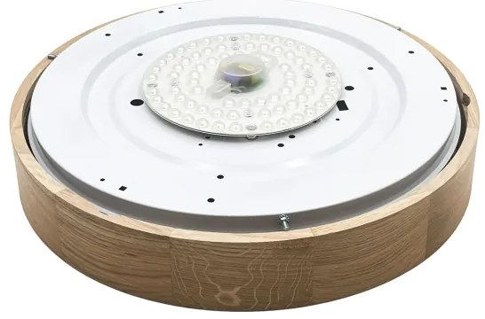 Brilagi - CARVALHO LED mennyezeti lámpatest LED/36W/230V, tölgy, átm. 47,5 cm