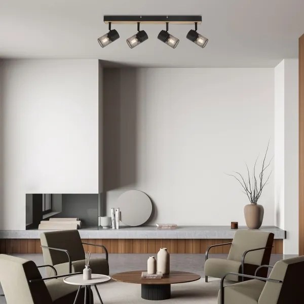 Rabalux 71154 - Spotlámpa METTA 4xE14/40W/230V