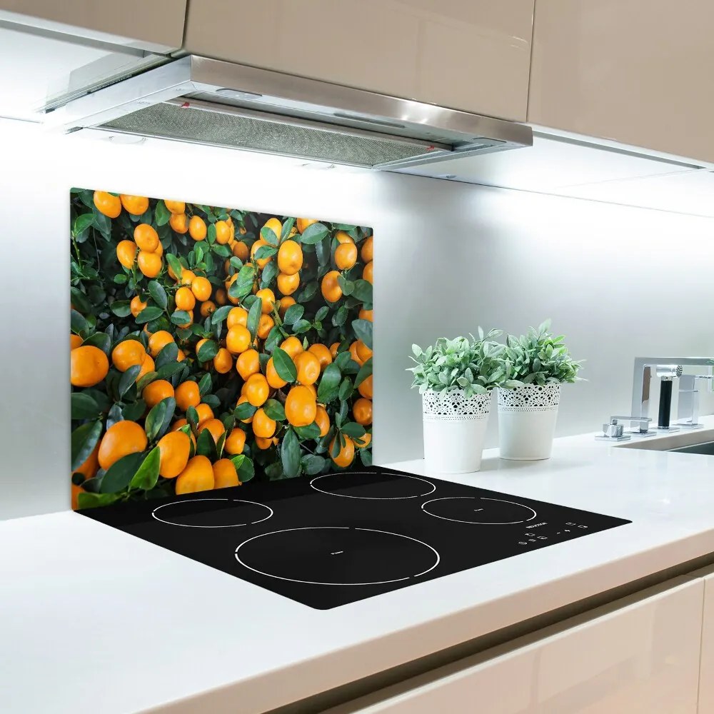 Üveg vágódeszka mandarin 60x52 cm