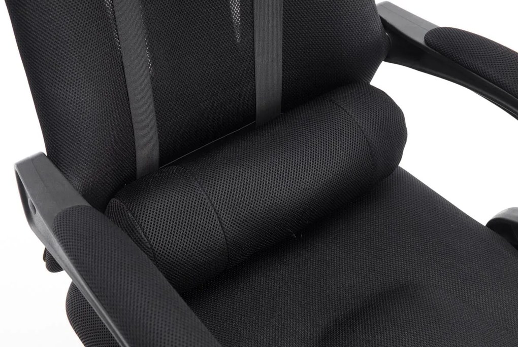 Fellow szövet irodai forgószék, dönthető háttámlával, lábtartóval, állítható fejtámlával