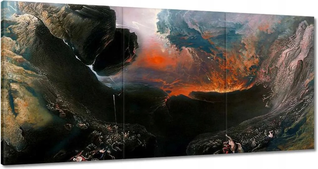 Festmények 120x60 Haragjának nagy napja