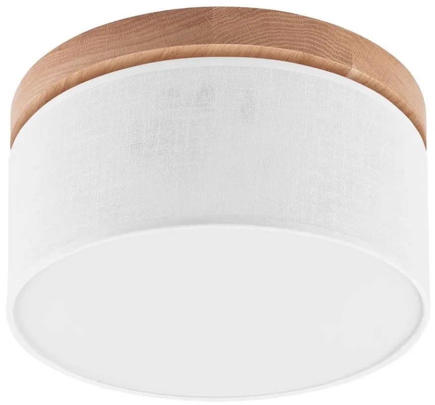 Brilagi Brilagi - LED Mennyezeti lámpa BELLADONNA 1xE27/15W/230V átm. 30 cm fehér/tölgy BG0507