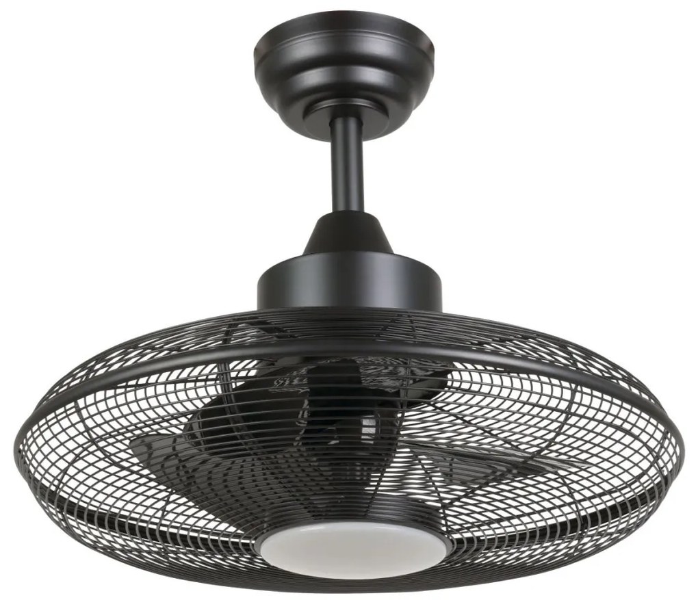 EGLO 35133 IGELDO Ventilátoros lámpa Fehér, Matt Fekete LED IP20