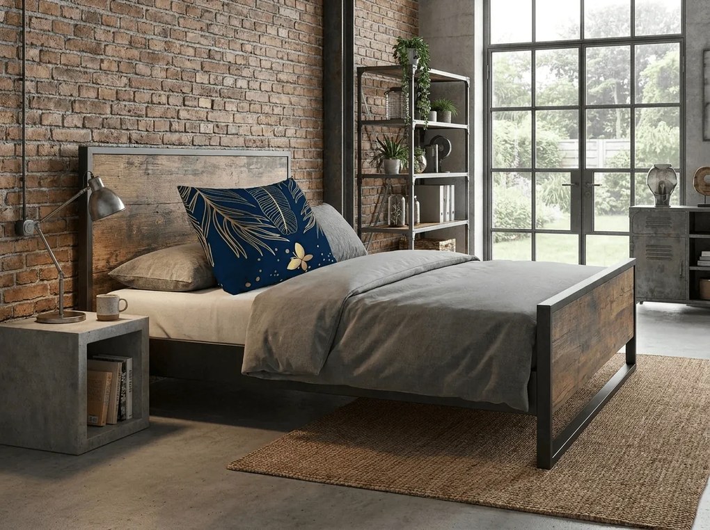 Mikroszálas párnahuzat VISATA 70x90 cm, fekete
