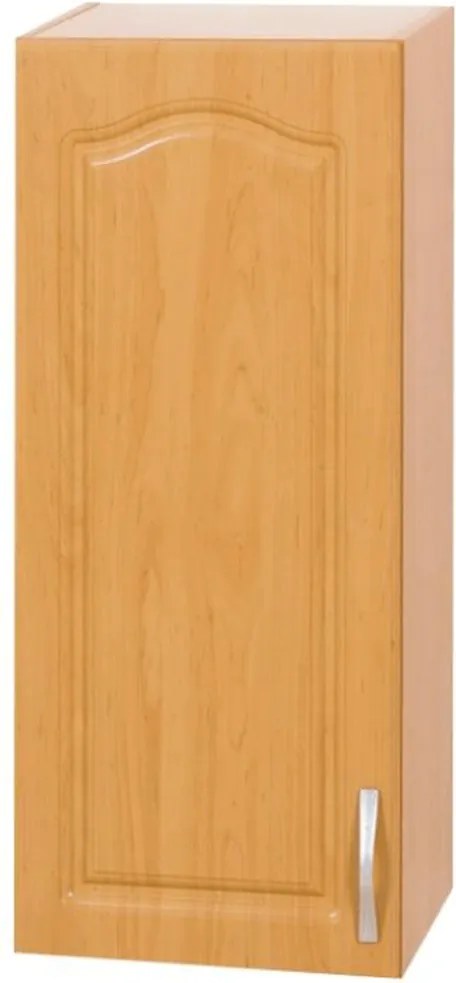 Konyhaszekrény, felső, éger, balos, LORA MDF NEW KLASIK W30/735