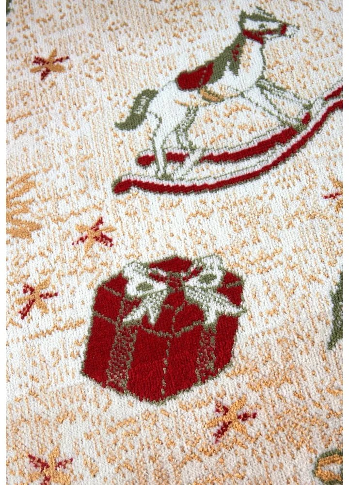 Zöld pamutkeverék szőnyeg karácsonyi mintával 160x230 cm Toy's Delight Green Christmas – Villeroy&amp;Boch