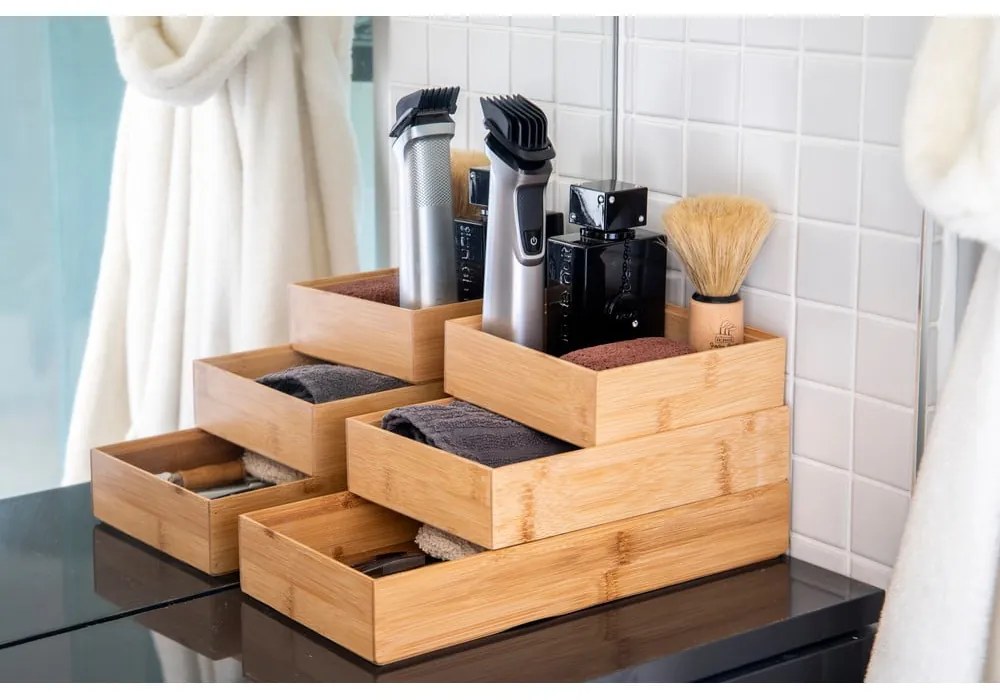 Bambusz fiókrendező szett 3 db-os Copco - Kitchen Craft