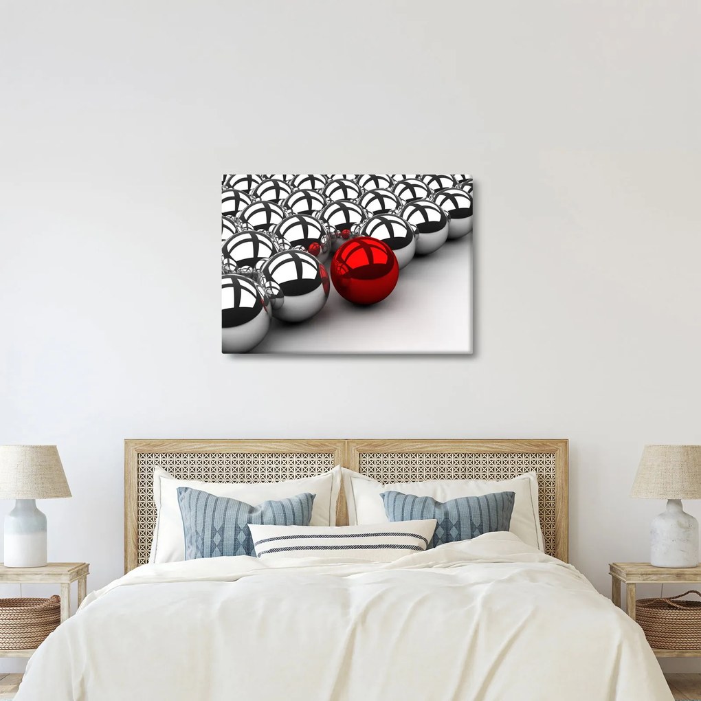 Fényes gömbök képe (70x50 cm)