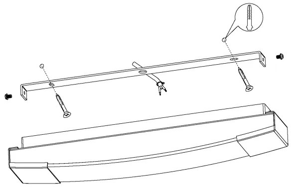 Eglo 97718 - LED Fürdőszobai tükörmegvilágítás SIDERNO LED/8,3W/230V IP44
