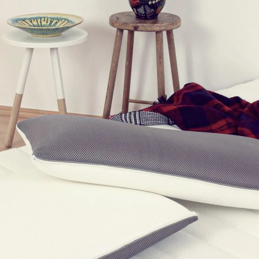 Sleepy 3D Memory párna szürke huzattal 40x70 cm