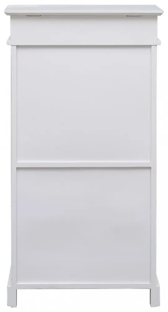 fehér császárfa cipőszekrény 50 x 28 x 98 cm