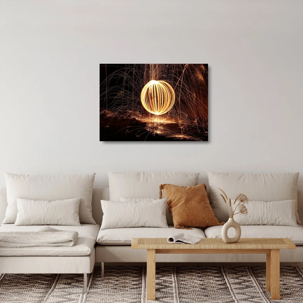 Kép - Fényfestés (üvegen) (70x50 cm)