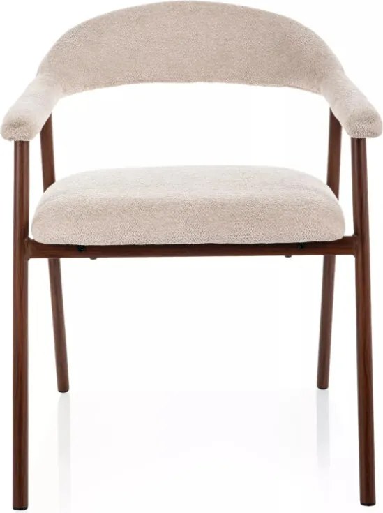 Lagos D Raven étkezőszék bézs/dió