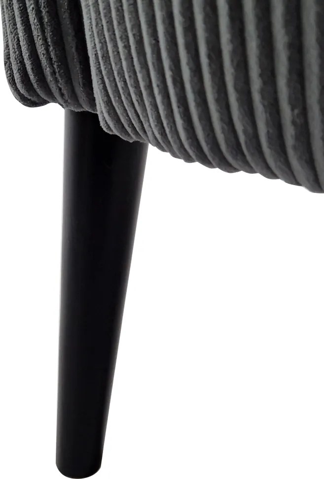 Fotel, szürke/fekete, ALIEN