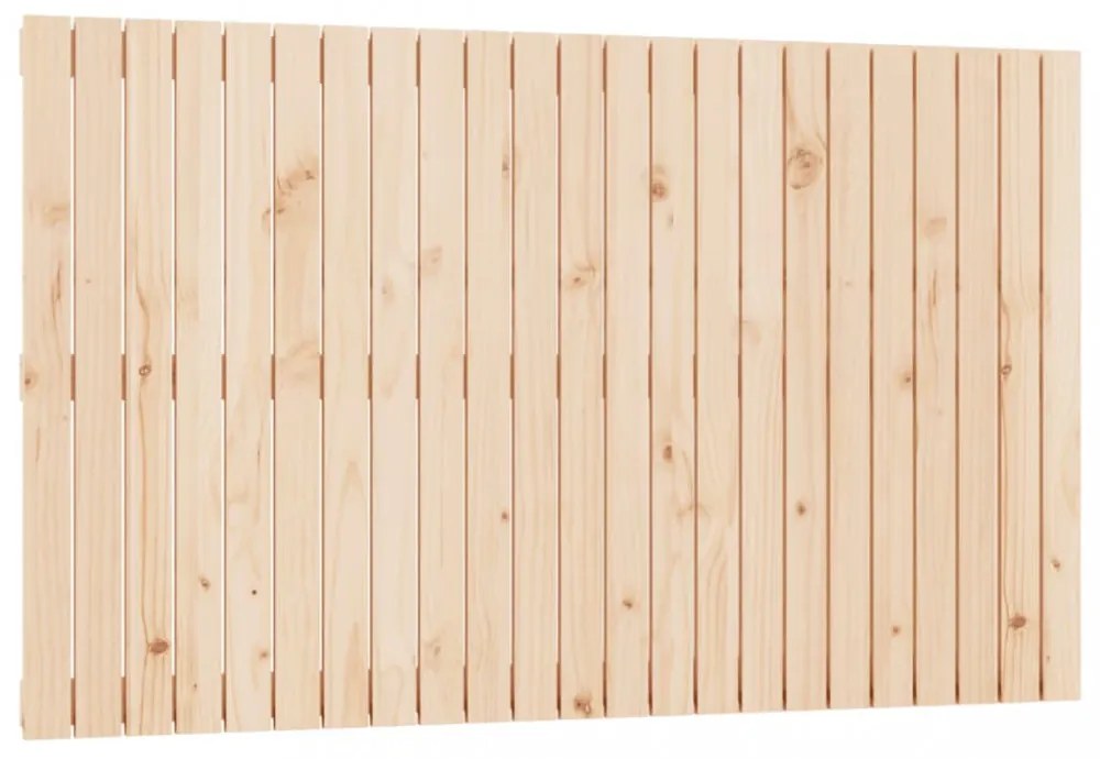 tömör fenyőfa fali fejtámla 147 x 3 x 90 cm