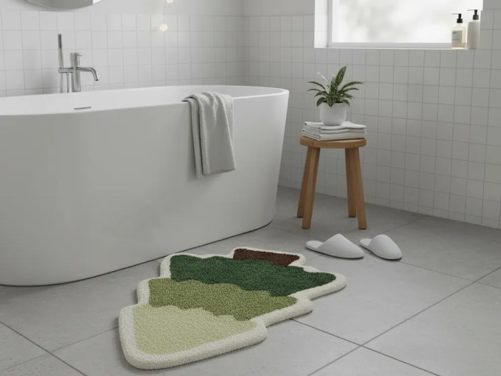 Karácsonyi szőnyeg SPRUCE csúszásmentes 37x57 cm, színes