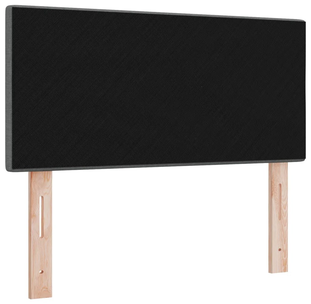 LED Fejtámla Gombos Túlfedett Sötétszürke 80 cm Szövet