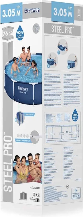 Bestway Steel Pro úszómedence 305 x 766 cm