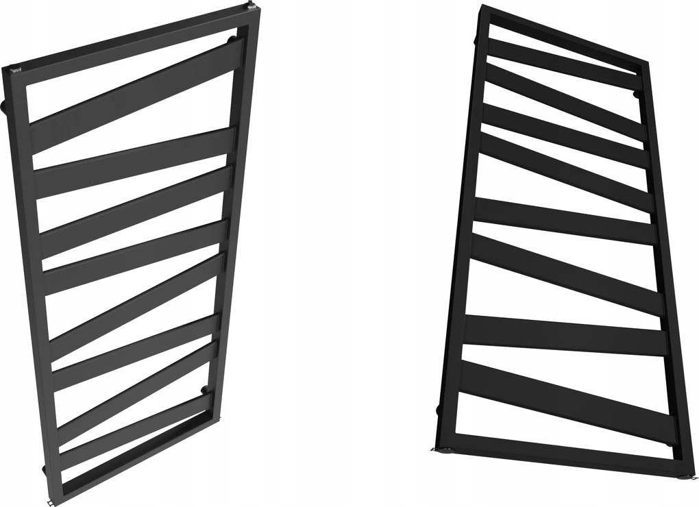 Mac-r 1002/540 Fürdőszobái Radiátor, Matt Fekete