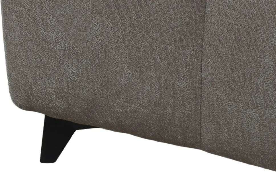 Boxspring ágy, 160x200, barnásszürke taupe, ALMA