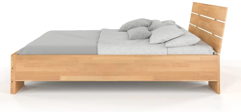 Franciaágy 160 cm Lorenskog High (bükk). 800250