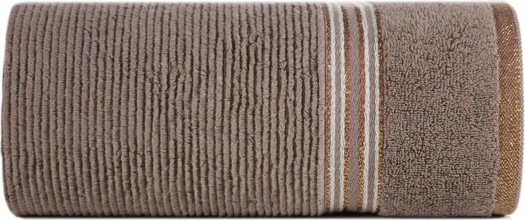 Törölköző 70x140 Filon világos barna Prémium pamut 530gr