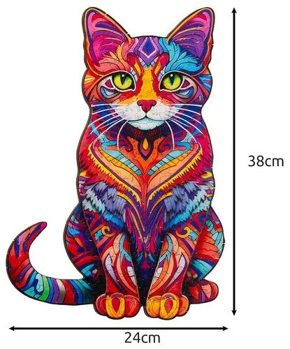 Wooden puzzle - Kruzzel puzzle 22878