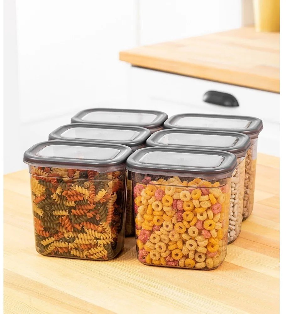 Élelmiszertartó doboz szett 6 db-os Fresco – Hermia