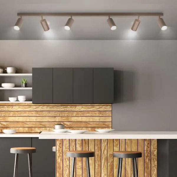 Brilagi - SELE spotlámpa 6xGU10/30W/230V bézs