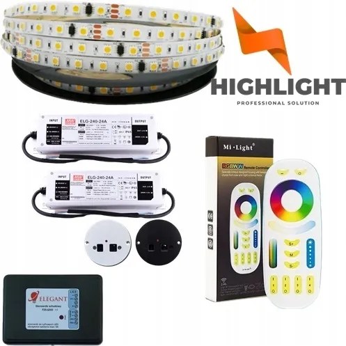 30m-es lépcső szett Led szalag digitális mono WS2811