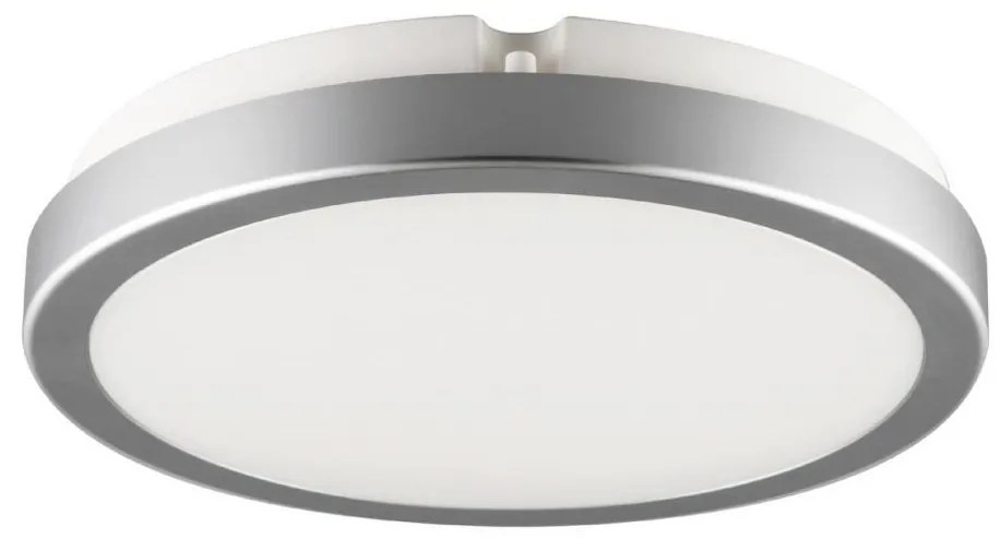 Brilagi - LED Fürdőszobai mennyezeti lámpa PERA 18W/230V átm. 22 cm IP65 ezüst