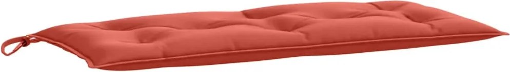 vidaXL melange piros szövet kerti padpárna 100 x 50 x 7 cm