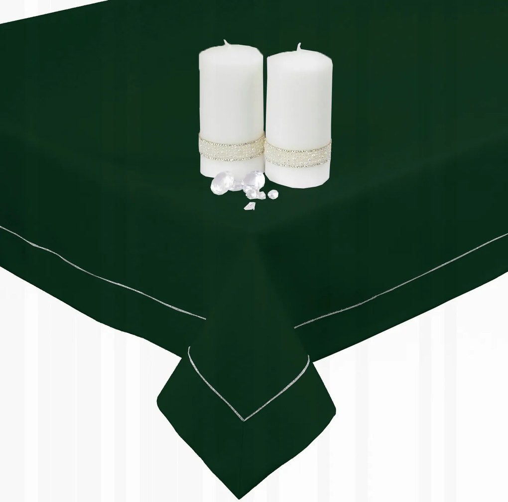 abrosz Panama Lux 300x140 folttaszító zöld ezüst