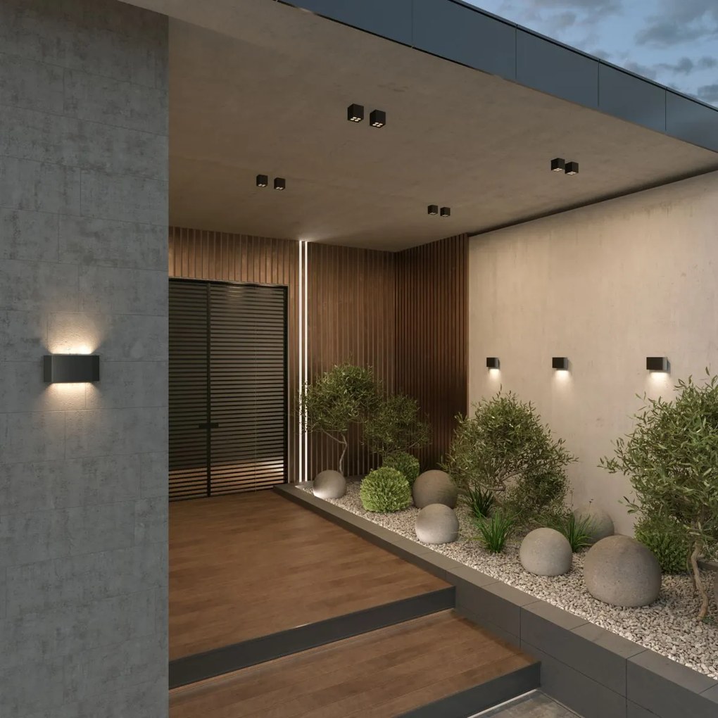 Maytoni modern spot lámpa ares grafit myo309cl-l8gf3k IP54